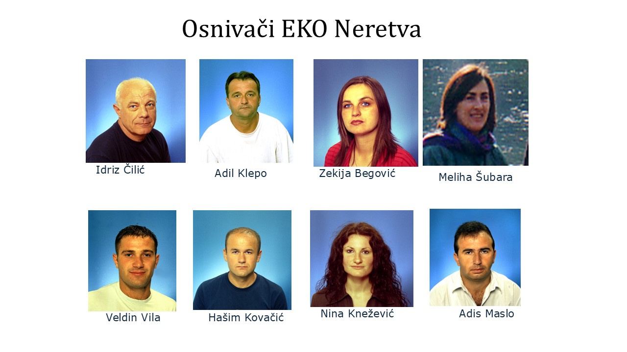 Osnivači Ekološkog društva EKO Neretva Jablanica