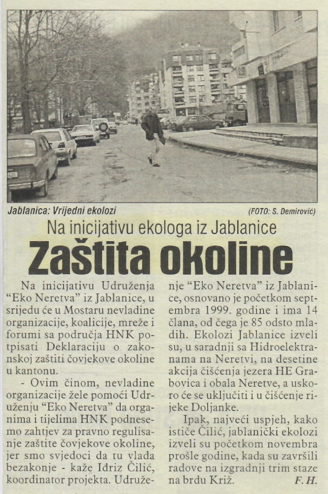 Jablanica: Vrijedni ekolozi