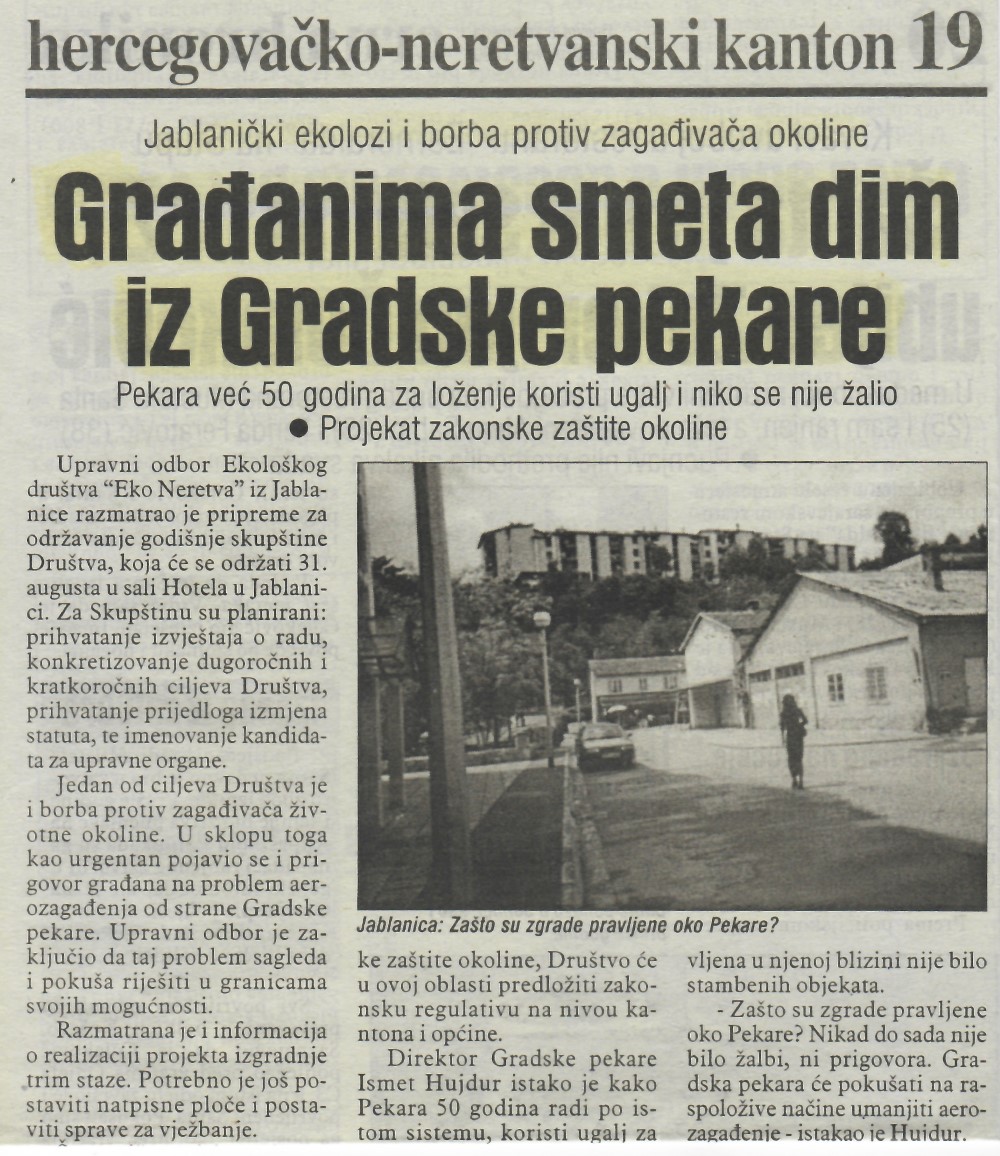 Jablanički ekolozi i borba protiv zagađivača okoline